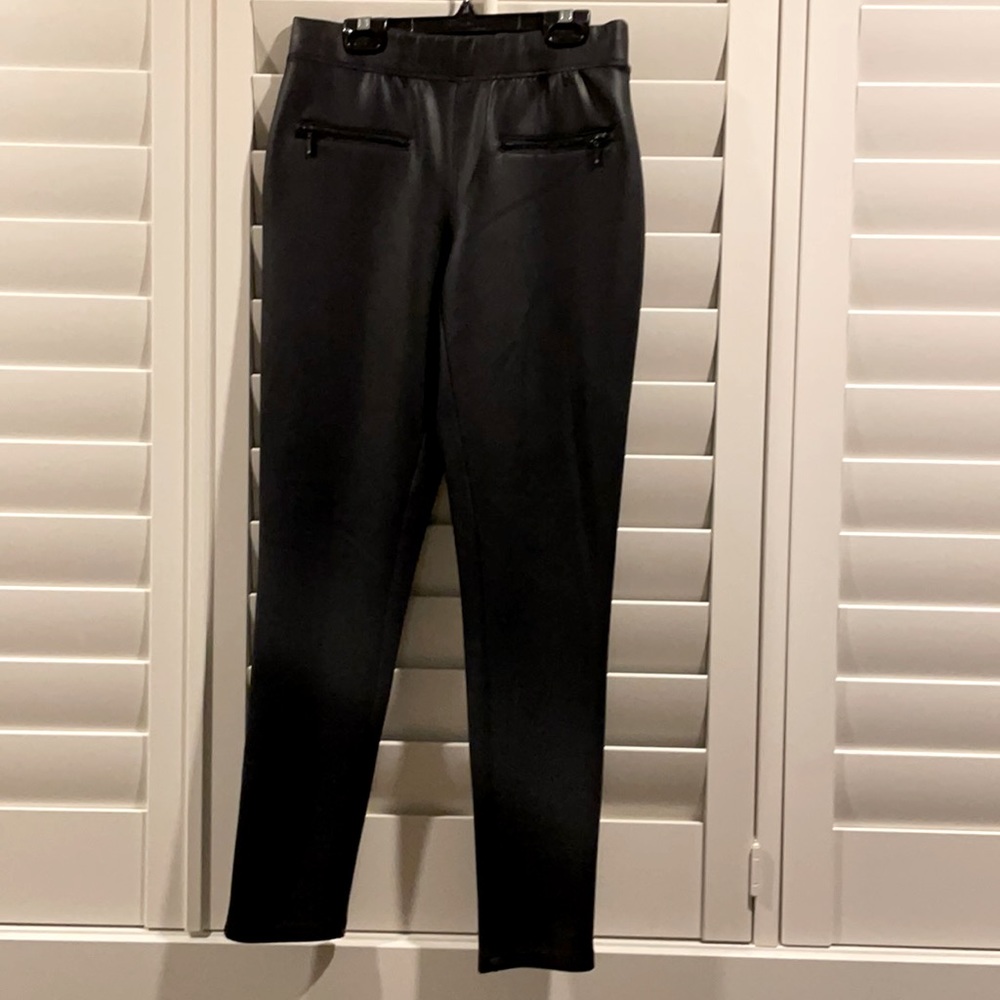 Dynamite spandex leather look legging